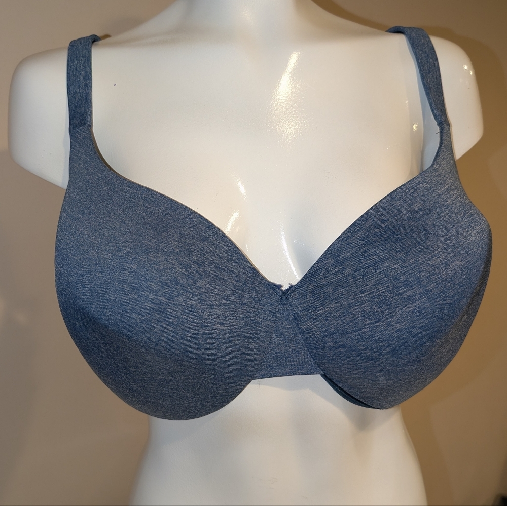 Cacique Heather Blue Bra